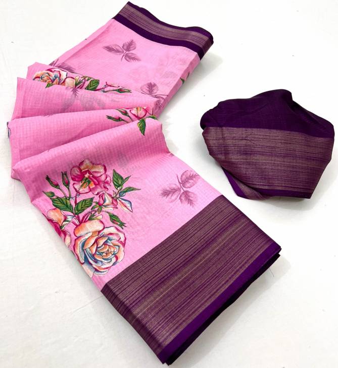 SRC Cotton Digital Printed Daily Wear Non Catalog Sarees Wholesale Shop In Surat